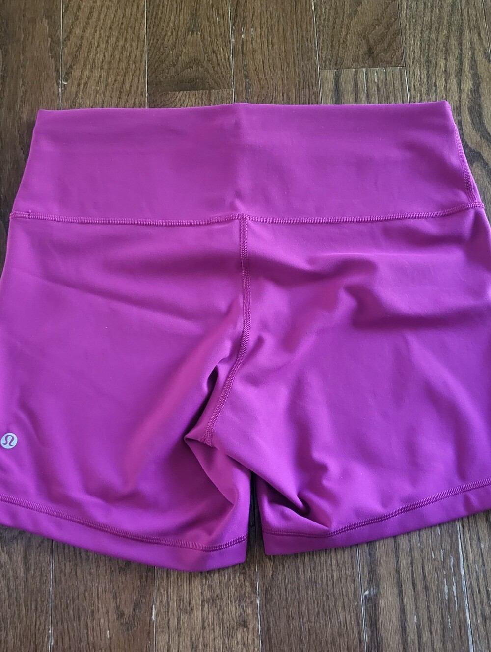 lululemon Wunder Train High Rise Shorts 4" Magenta Purple Size 14 Size Large